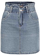 ONLY Dames Mini Jeans Rok medium blauw denim