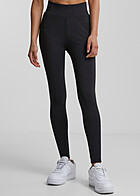 Urban Classics Dames Legging met hoge taille zwart