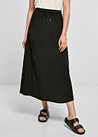Urban Classics Damen Longform Rock Tunnelzug schwarz