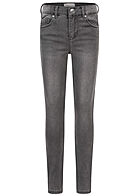 ONLY Kids Mdchen NOOS Skinny Jeans Hose 5-Pockets dunkel grau denim