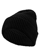 Urban Classics Heren Muts omgeslagen rand zwart