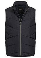 Name it Kids Meisje Glitter Vest met opstaande kraag en 2 zakken donkergrijs