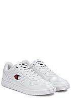 Champion Heren Lage Sneaker met logostiksel wit