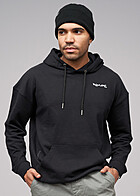 ONLY & SONS Heren Hoodie met voorzak zwart wit