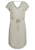JDY by ONLY Dames NOOS Mini jurk met V-hals grijs