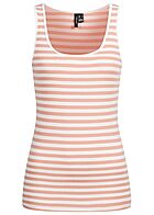 Vero Moda Dames NOOS Tank Top met strepen roze wit