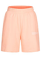 ONLY Dames Korte broek met opdruk op de voorzijde roze