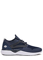 Dockers by Gerli Heren Sneaker van mesh met veters marineblauw