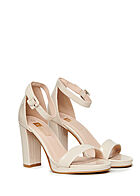 Seventyseven Lifestyle Dames Kunstleren sandalen beige