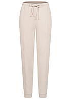 Aiki Dames Yoga Sweatbroek met 2 zakken beige