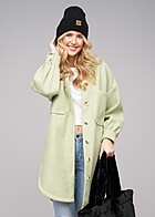ONLY Dames NOOS Oversized Jas met 2 borstzakken groen