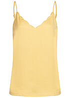 ONLY Damen NOOS V-Neck Trger Top straw hell gelb