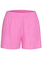 ONLY Dames Korte broek met elastische tailleband roze