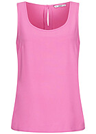 ONLY Dames Viscose Blouse Top met crewneck roze