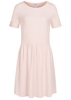 Aware by Vero Moda Dames Mini jurk met volant lichtroze