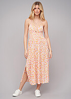 ONLY Dames Halsketting Jurk met bloemenprint multicolor
