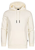 Only & Sons Herren NOOS Hoodie mit Kngurutasche cloud dancer weiss