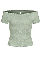 ONLY Dames Off-Shoulder Top groen