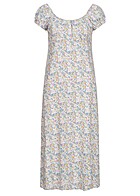 ONLY Dames Viscose Jurk met bloemenprint blauw veelkleurig