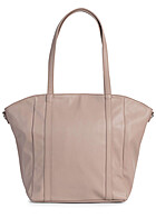 Pieces Dames Grote gecoate handtas beige