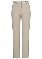 Vero Moda Dames NOOS Slim Fit stoffen broek met 2 zakken grijsbruin