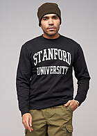 ONLY & SONS Heren Trui met Stanford University logo zwart wit