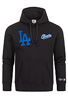 Champion Heren Los Angeles Dodgers MLB Hoodie met borduursel zwart