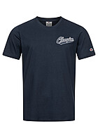Champion Heren T-Shirt met logo-opdruk marineblauw