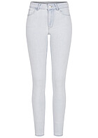 VILA Dames NOOS Skinny Fit Jeans Broek met 5 zakken lichtblauw