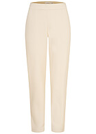 VILA Dames NOOS Stoffen broek 7/8 lengte met 2 zakken beige