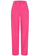 VILA Dames NOOS Stoffen broek met hoge taille en 2 zakken roze