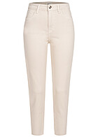 ONLY Dames Jeansbroek met 5 zakken beige