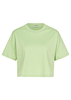 Noisy May Damen NOOS T-Shirt Top Oversized-Look Rundhals quiet grn
