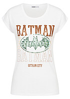 Cloud5ive Dames Warner Bros. Batman Print T-shirt Wit