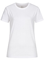 Brandit Damen Basic T-Shirt mit Rundhals weiss