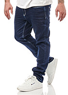 Rusty Neal Herren Jeans Hose mit 5-Pockets raw blau