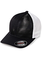 Flexfit 2-Tone Mesh Cap zwart wit