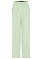 Vero Moda Damen NOOS Stoffhose mit weitem Beinschnitt und Gummibund silt grn