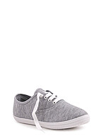 Seventyseven Lifestyle Dames Laag uitgesneden textielen sneakers grijs wit