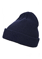 Flexfit Lange Beanie Gebreide Muts navyblauw