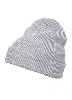 Flexfit Lange Beanie Gebreide Muts lichtgrijs