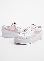 Nike Dames Schoenen Blazer Low Platform Sneakers wit