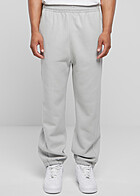 Urban Classics Herren Basic Jogginghose Sweatpants mit 3-Pockets lightasphalt grau