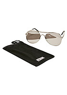 Urban Classics Zonnebril Texas met UV400 Bescherming zilver