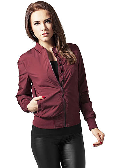 Vero Moda Dames Jas Light Bomber Jacket bordeauxrood