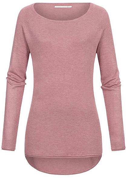 ONLY Dames NOOS Longsleeve mesa donker roze - Art.-Nr.: 20094463