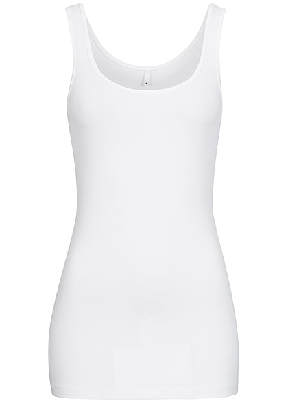 ONLY Dames NOOS Basic Tank Top wit - Art.-Nr.: 21010106