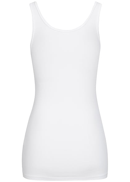 ONLY Dames NOOS Basic Tank Top wit