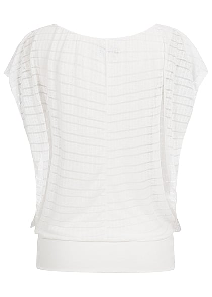 Styleboom Fashion Dames Top off wit