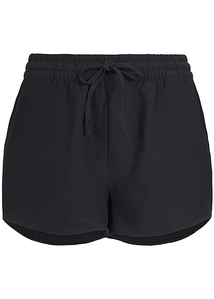 ONLY Damen NOOS Shorts 2-Pockets Tunnelzug schwarz